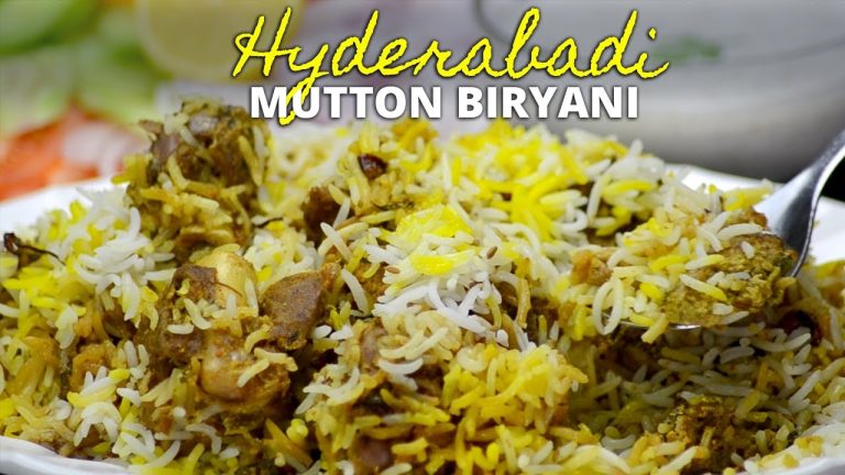 Read more about the article Hyderabadi Mutton Biryani