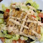 Quick Chicken Salad With Thousand Island Dressing